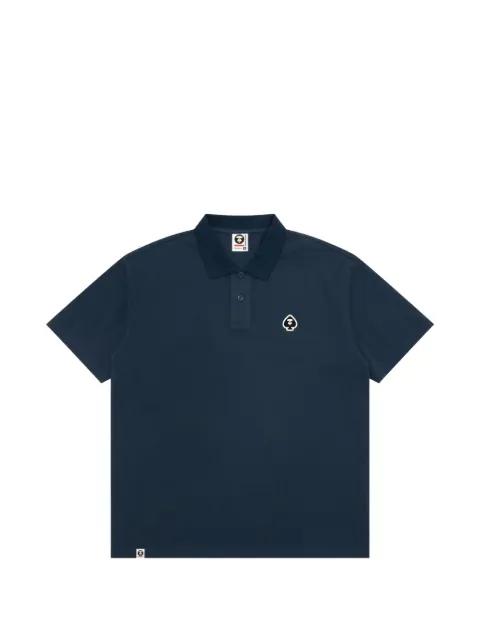 logo-detail short-sleeve polo shirt by BAPE