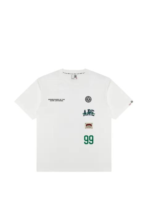 logo-detailing T-shirt by BAPE