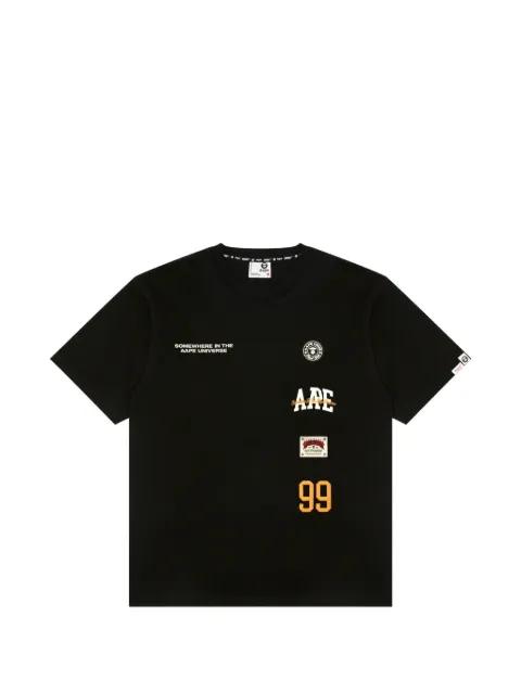 logo-detailing T-shirt by BAPE