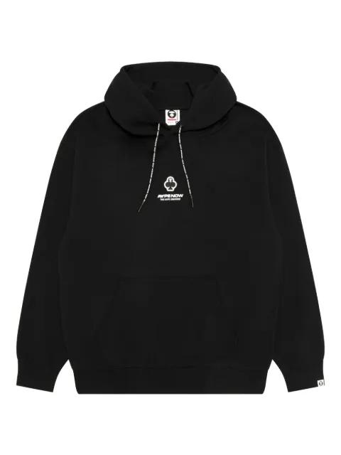 logo-details hoodie by BAPE