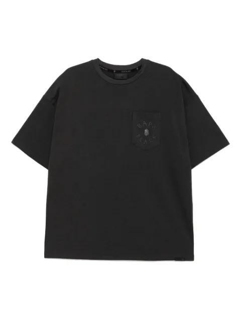 logo-embroidered T-shirt by BAPE