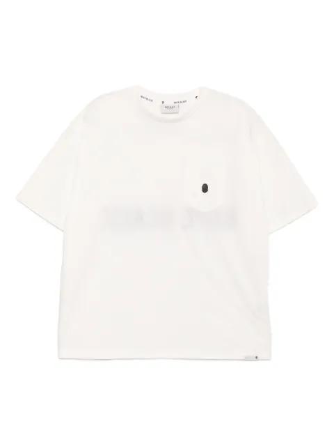 logo-embroidered T-shirt by BAPE