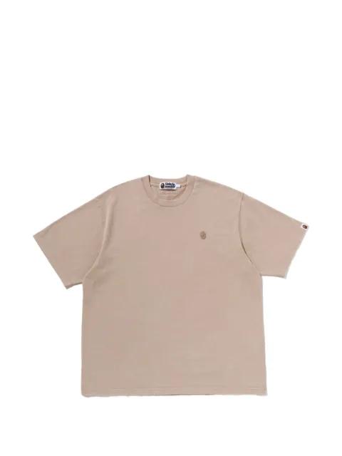 logo-embroidered T-shirt by BAPE