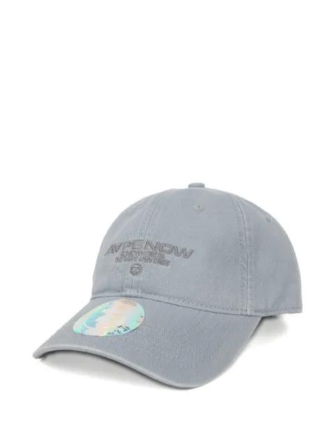logo-embroidered baseball cap by BAPE