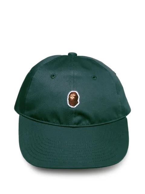 logo-embroidered cap by BAPE