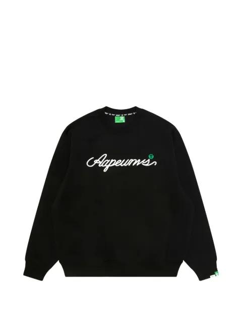 logo-embroidered sweatshirt by BAPE