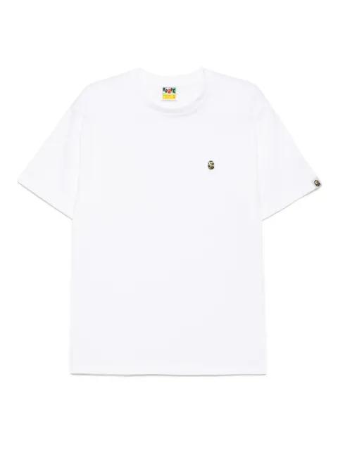 logo-embroidered t-shirt by BAPE