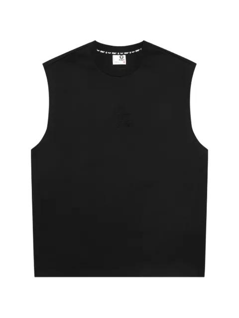 logo-embroidered tank top by BAPE