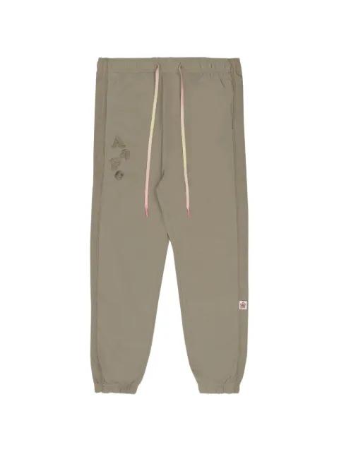 logo-embroidered track pants by BAPE