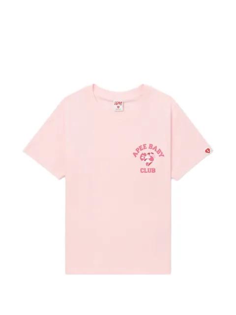 logo graphic T-shirt by BAPE