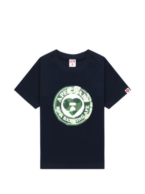 logo graphic T-shirt by BAPE