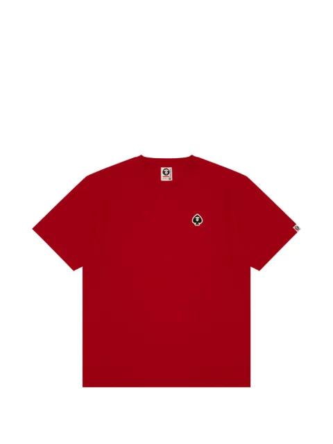 logo-patch T-shirt by BAPE
