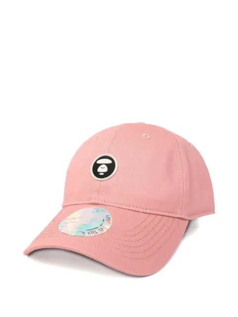logo-patch baseball cap by BAPE