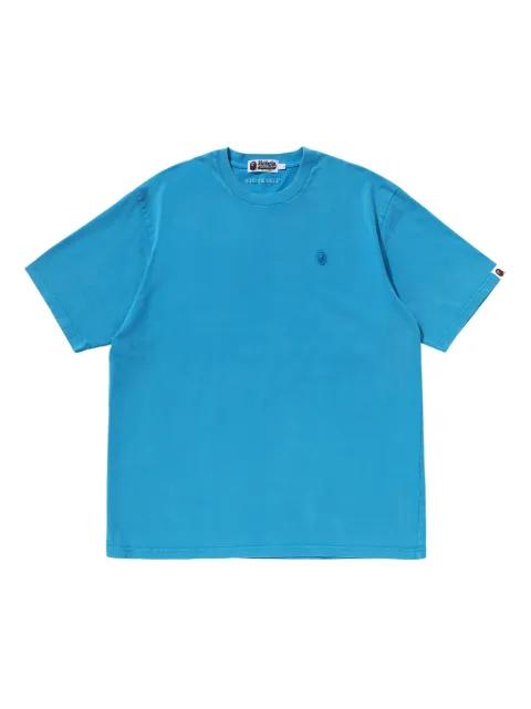 logo-patch cotton T-shirt by BAPE