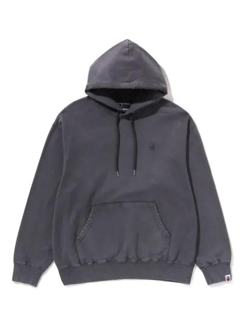 logo-patch hoodie by BAPE