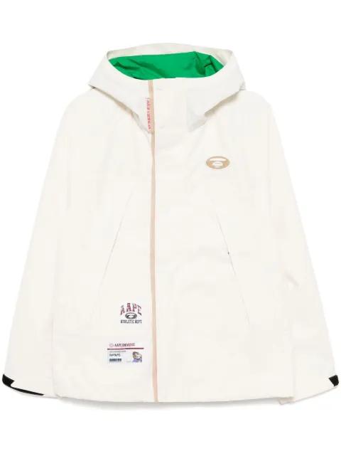logo-patch jacket by BAPE