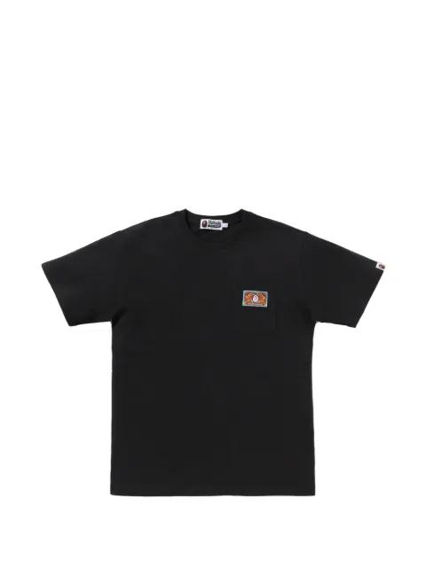 logo-patch pocket T-shirt by BAPE