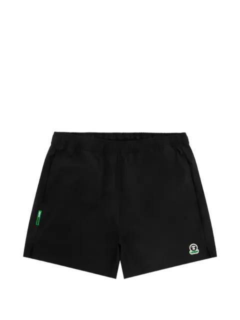 logo-patch shorts by BAPE
