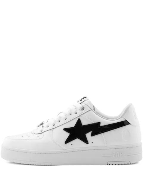 logo-patch sneakers by BAPE