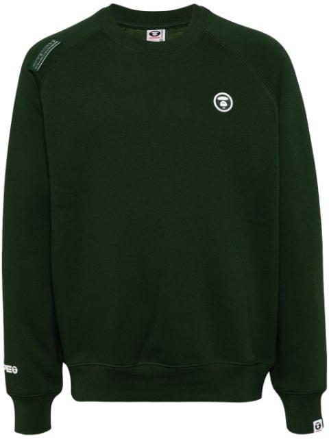 logo patch sweatshirt by BAPE