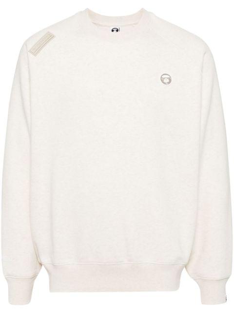 logo patch sweatshirt by BAPE