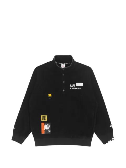 logo-patch sweatshirt by BAPE