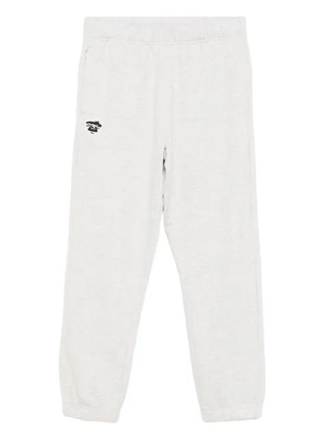 logo-patch track pants by BAPE