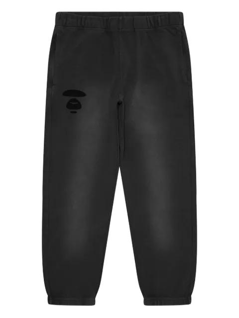 logo-patch track pants by BAPE