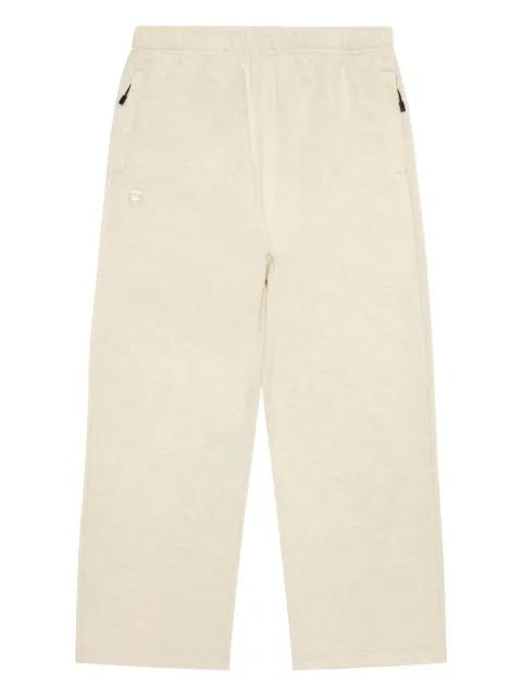 logo-patch track pants by BAPE