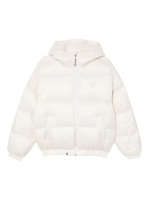 logo-patched jacket by BAPE