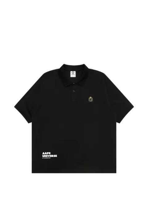 logo polo shirt by BAPE
