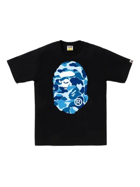 logo-print T-shirt by BAPE