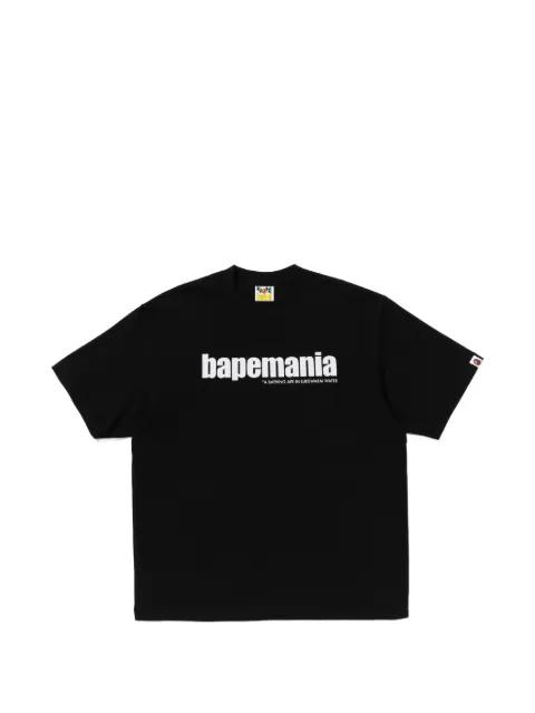 logo-print T-shirt by BAPE