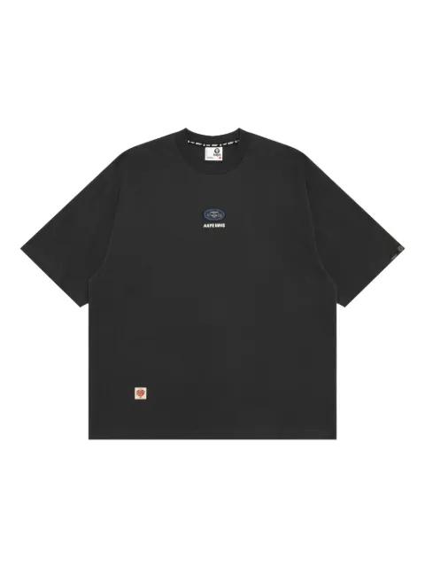 logo-print T-shirt by BAPE