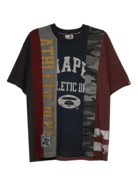 logo-print T-shirt by BAPE