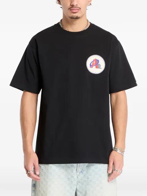 logo-print T-shirt by BAPE
