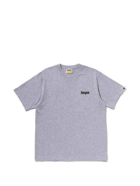 logo-print T-shirt by BAPE