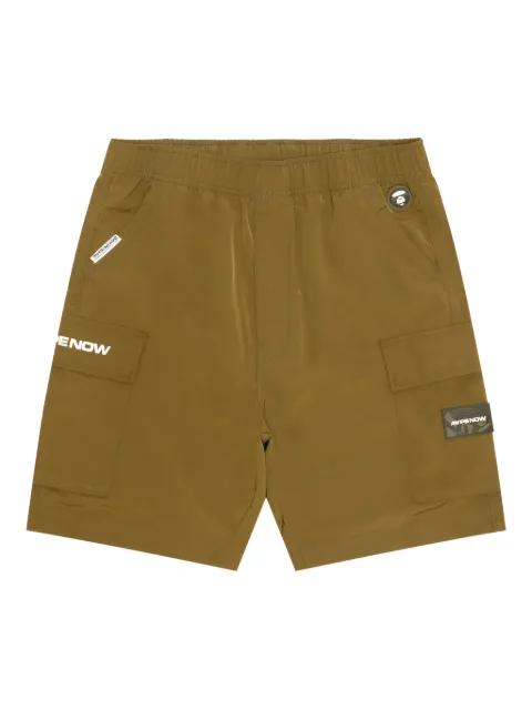 logo-print cargo shorts by BAPE