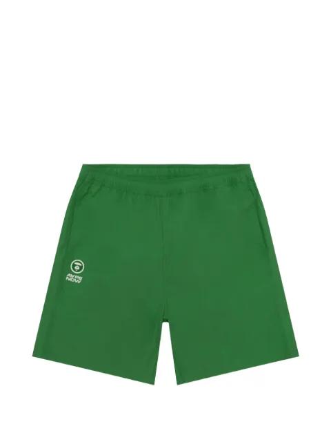 logo-print drawstring shorts by BAPE