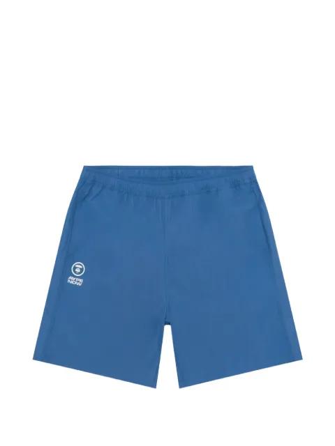 logo-print drawstring shorts by BAPE