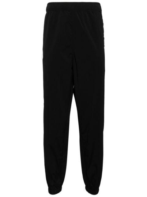 logo-print elasticated-waist track pants by BAPE