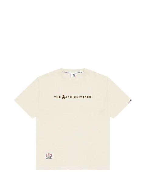 logo-print relaxed-fit T-shirt by BAPE