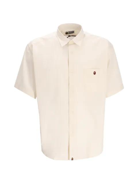 logo-print shirt by BAPE