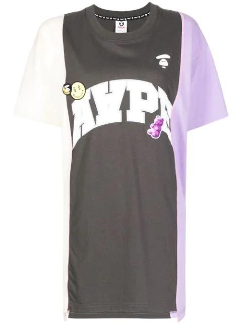 logo-print short-sleeved T-shirt by BAPE