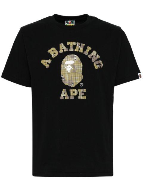 logo-printed T-shirt by BAPE