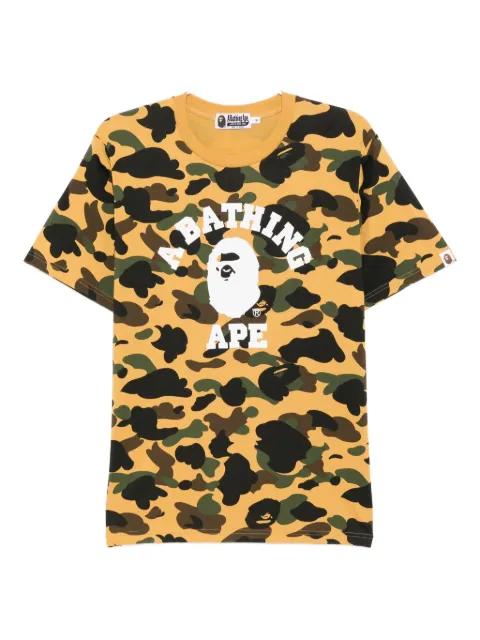 logo printed T-shirt by BAPE
