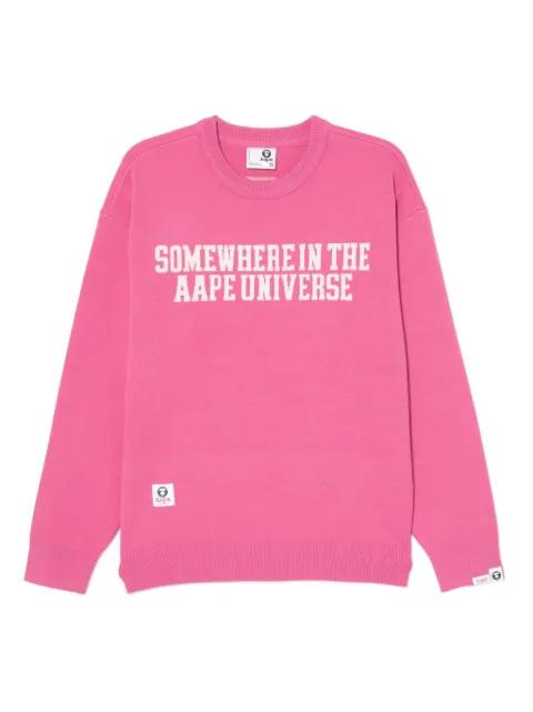 logo-printed sweatshirt by BAPE