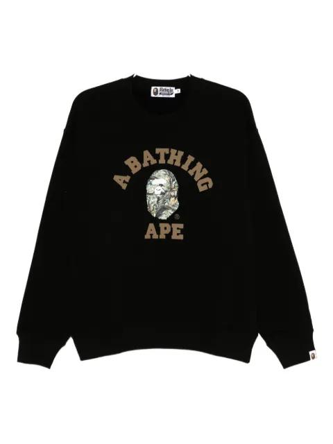 logo-printed sweatshirt by BAPE