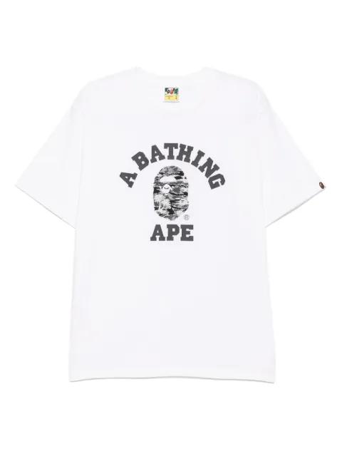 logo-printed t-shirt by BAPE