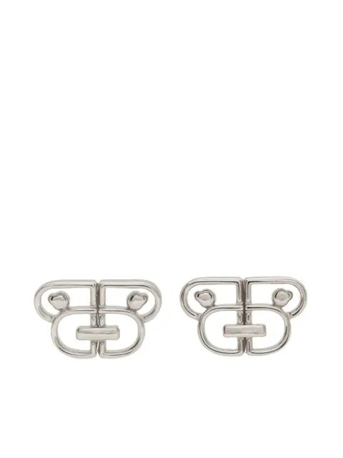logo-stud earrings by BAPE